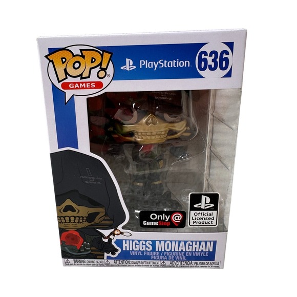 Funko Pop Higgs Monaghan 636 Death Stranding GameStop Exclusive PlayStation